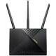 Asus 4G-AX56 router, Wi-Fi 6 (802.11ax), 1000Mbps/1201Mbps/1800Mbps/300Mbps, 3G, 4G
