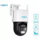 Reolink TrackMix WiFi Battery IP kamera, 2K, WiFi, noćno snimanje, LED