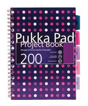 Spiralna bilježnica Pukka Project Book Dots