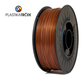 Plastika Trček PLA GLITTER-SATEN-METALIC - 1kg - Metalik Bronca