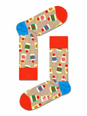 Visoke unisex čarape Happy Socks SPF01-3300 Šarena