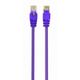 Gembird CAT5e UTP Patch cord, purple, 0,25 m GEM-PP12-0.25M_V