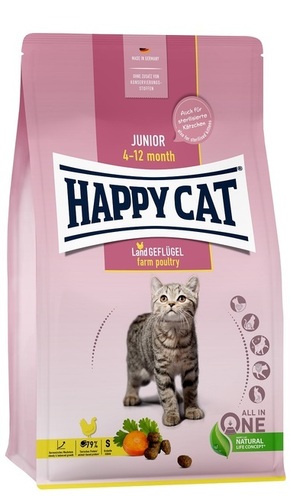 Happy Cat Supreme Fit &amp; Well Junior Geflügel 1