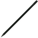 Grafitna olovka s gumicom, crna