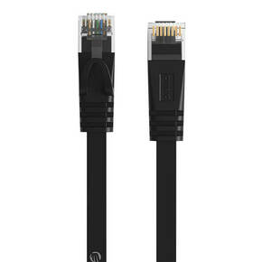 Orico RJ45 Cat.6 Flat Ethernet mrežni kabel 1m (crni)