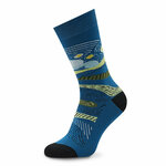 Visoke unisex čarape Curator Socks Starry Plava