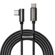 Kabel USB-C na USB-C Baseus Legend Series, PD, 100W, 2m (crni)
