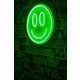 Ukrasna plastična LED rasvjeta, Smiley - Green