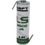 Saft LS 14500 HBG specijalne baterije mignon (AA) z-lemna zastavica litijev 3.6 V 2600 mAh 1 St.