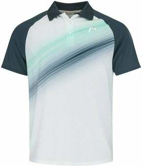 Head Performance Polo Shirt Men Navy/Print Perf M Majica za tenis