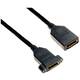 Lyndahl DisplayPort adapterski kabel DisplayPort utikač 0.2 m crna LKPK019-02 pozlaćeni kontakti DisplayPort kabel