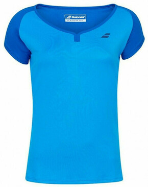 Ženska majica bez rukava Babolat Play Cap Sleeve Top Women - blue aster