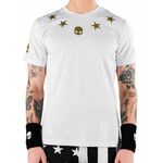 Muška majica Hydrogen Star Tech Tee Man - white/gold
