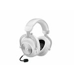 Logitech PRO X 2 Lightspeed slušalice, USB/bežične/bluetooth, bijela/crna/plava, mikrofon