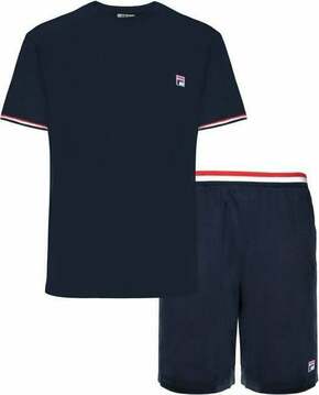 Fila FPS1135 Jersey Stretch T-Shirt / French Terry Pant Navy XL Donje rublje za fitnes
