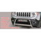 Misutonida Bull Bar Ø63mm inox srebrni za Jeep Renegade 2014-2017 s EU certifikatom