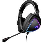 Asus ROG Delta S gaming slušalice, 3.5 mm/USB/bežične/bluetooth, crna/crno-bijela, 130dB/mW/37dB/mW/40dB/mW, mikrofon