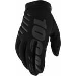 100% Brisker Gloves Black M Rukavice za bicikliste