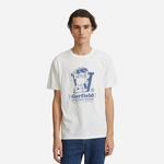 Wood Wood x Garfield Ace T-shirt Lean 30045700-2222 WHITE