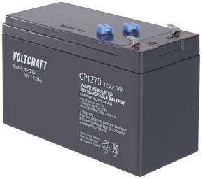 VOLTCRAFT CE12V/7Ah VC-12713970 olovni akumulator 12 V 7 Ah olovno-koprenasti (Š x V x D) 151 x 100 x 65 mm plosnati priključak 4.8 mm bez održavanja