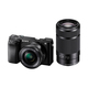 Sony Alpha ILCE-6100Y 24.2Mpx SLR crni digitalni fotoaparat