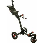 Axglo Tri-360 V2 3-Wheel SET Black/Red Ručna kolica za golf