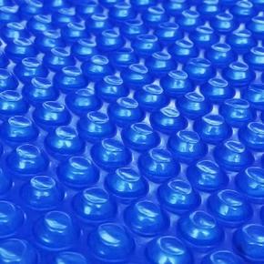 vidaXL Plutajući Okrugli PE Solarni Pokrivač za Bazen 455 cm Plavi