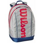 Teniski ruksak Wilson Junior Backpack - light grey/red/blue