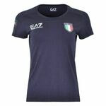 Ženska majica EA7 Woman Jersey T-shirt - night blue