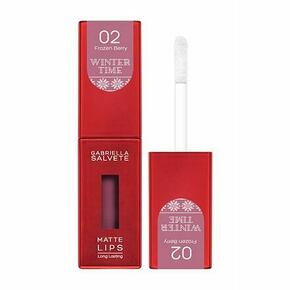 Gabriella Salvete Winter Time Matte Lips visoko pigmentirani tekući ruž za usne 4