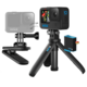 Sportska digitalna kamera GOPRO HERO 10 Black, 5K60/4K120, 23MP, Touchscreen, Voice Control, HyperSmooth 4.0, GPS + Curved Adhesive Mount, Mounting Buckle i Thumb Screw CHDRB-101-CN