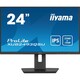 Iiyama ProLite XUB2493QSU-B5 monitor, IPS, 23.8"/24", 16:9, 2560x1440, pivot, HDMI, Display port, USB