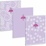 Ars Una: Soft Touch Purple Spring ekstra točkasta bilježnica A/4