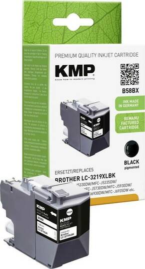 KMP tinta zamijenjen Brother LC-3219XLBK kompatibilan crn B58BX 1537