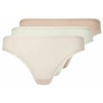 Gaćice Tommy Hilfiger Bikini 3P - ivory/balanced beige/pale pink