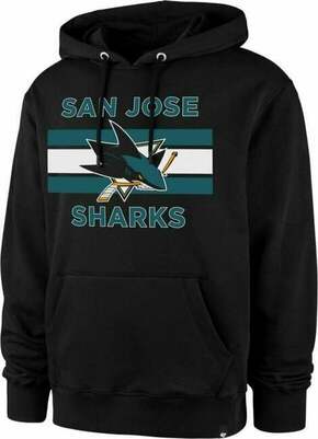 San Jose Sharks NHL Burnside Pullover Hoodie Jet Black XL Duksa za hokej