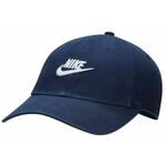Kapa za tenis Nike Club Unstructured Futura Wash Cap - midnight navy/white