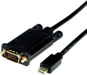 Roline Mini-DisplayPort / VGA adapterski kabel Mini DisplayPort utikač