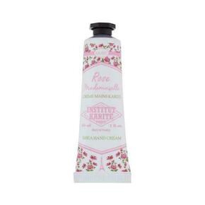 Institut Karité Light Hand Cream Rose Mademoiselle hidratantni i njegujući tvrdi sapun s mirisom ruža 30 ml za žene