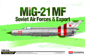 Model zrakoplova 12311 - Mig-21 MF "Sovjetsko ratno zrakoplovstvo i izvoz" LE: (1:48)