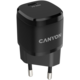 CANYON H-20-05, PD 20W Input: 100V-240V, Output: 1 port charge: USB-C:PD 20W (5V3A/9V2.22A/12V1.66A) , Eu plug, Over- Voltage , over-heated, over-current and short circuit protection Compliant with C CNE-CHA20B05 CNE-CHA20B05