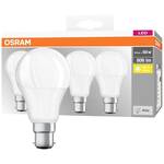 OSRAM 4058075819511 LED Energetska učinkovitost 2021 F (A - G) B15d oblik kruške 8.5 W = 60 W toplo bijela (Ø x D) 60 mm x 112 mm 4 St.