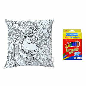 Pamučna satenska jastučnica i tekstilni markeri Butter Kings Fox Flower Unicorn