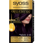 Syoss Oleo Intense Permanent Oil Color boja za kosu za obojenu kosu 50 ml nijansa 3-33 Rich Plum