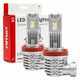 AMiO X1 Series H8/H9/H11 LED Headlight žarulje - do 175% više svjetla - 6500KAMiO X1 Series H8/H9/H11 LED Headlight bulbs - up to 175% more light - H8-9-11-X1-02967