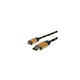 Roline GOLD USB2.0 kabel TIP A(M) - Micro B(M), 1.8m, crno/zlatni 11.02.8826-10