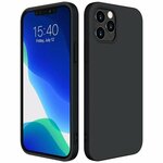 Silikonska Soft Case zaštitna maska za iPhone 13 Pro: crna