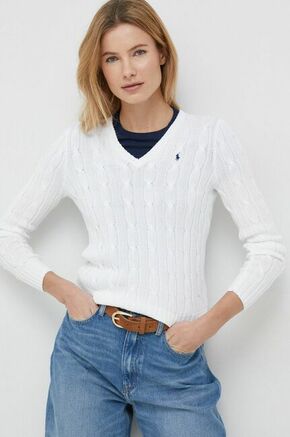 Pamučni pulover Polo Ralph Lauren za žene