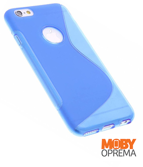 iPhone 6 plava silikonska maska