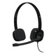 Logitech H151 slušalice, 3.5 mm/bežične, crna, 122dB/mW/42dB/mW, mikrofon